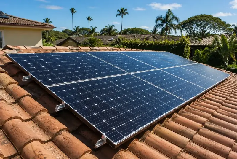 Installation de panneaux solaires à Courmangoux